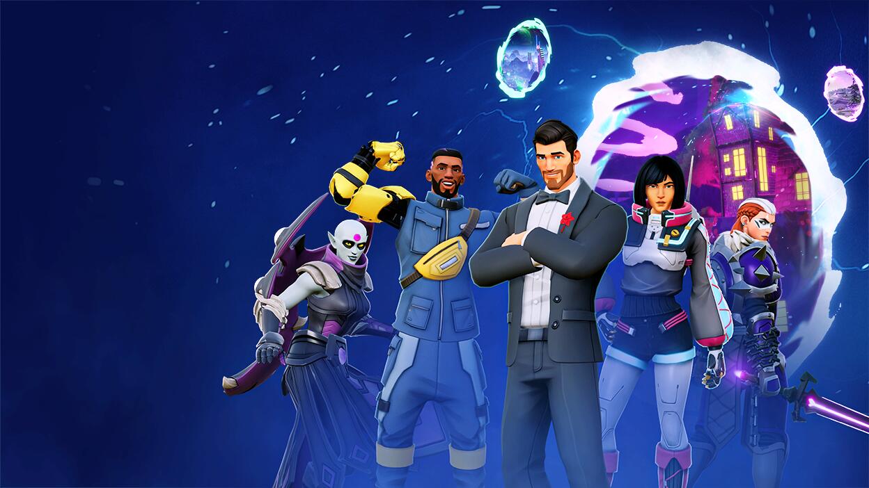 Discovery splash banner for Core Games Community Discord server