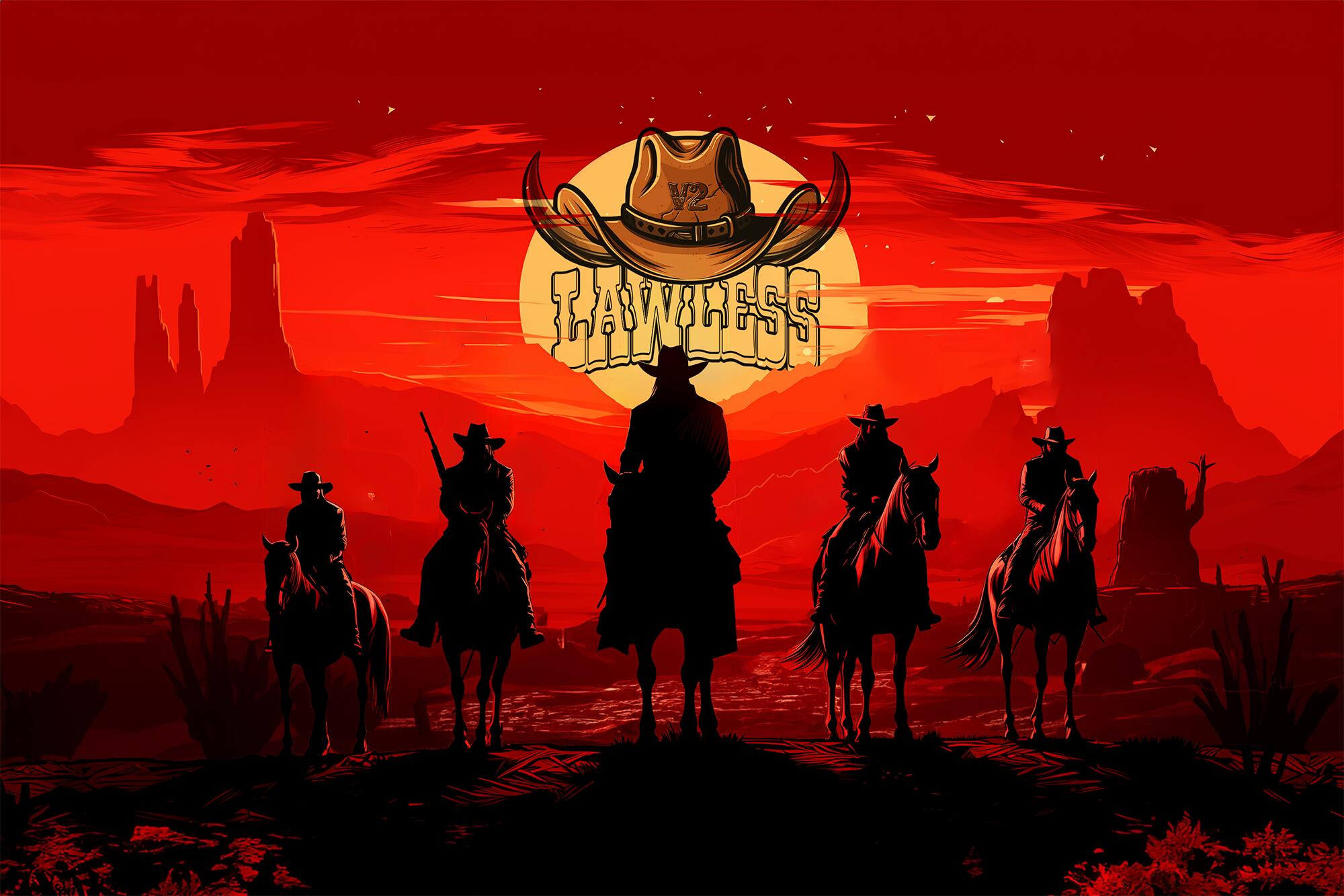 Discovery splash banner for Lawless Street Discord server