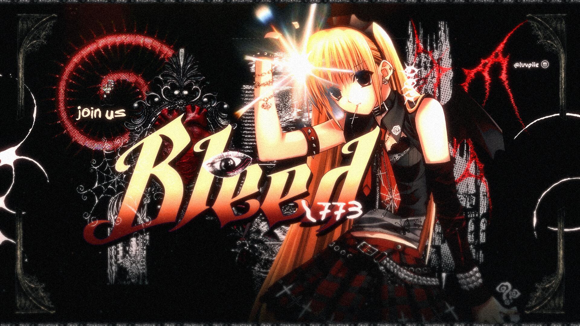 Discovery splash banner for bleed Discord server