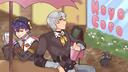 Discovery splash banner for Hoyo's Café ✦ Genshin & HSR Discord server
