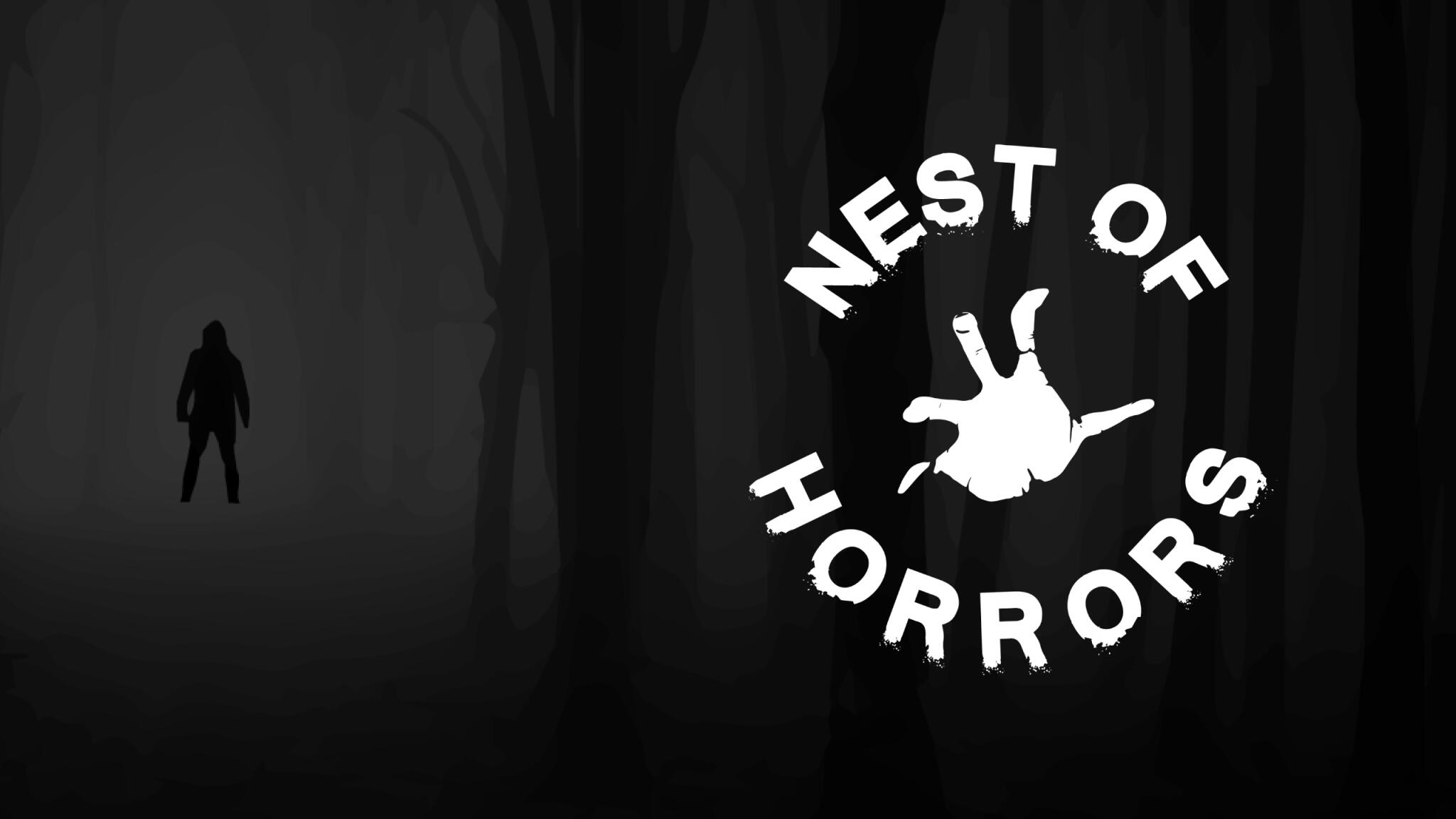 Discovery splash banner for Nest of Horrors Discord server
