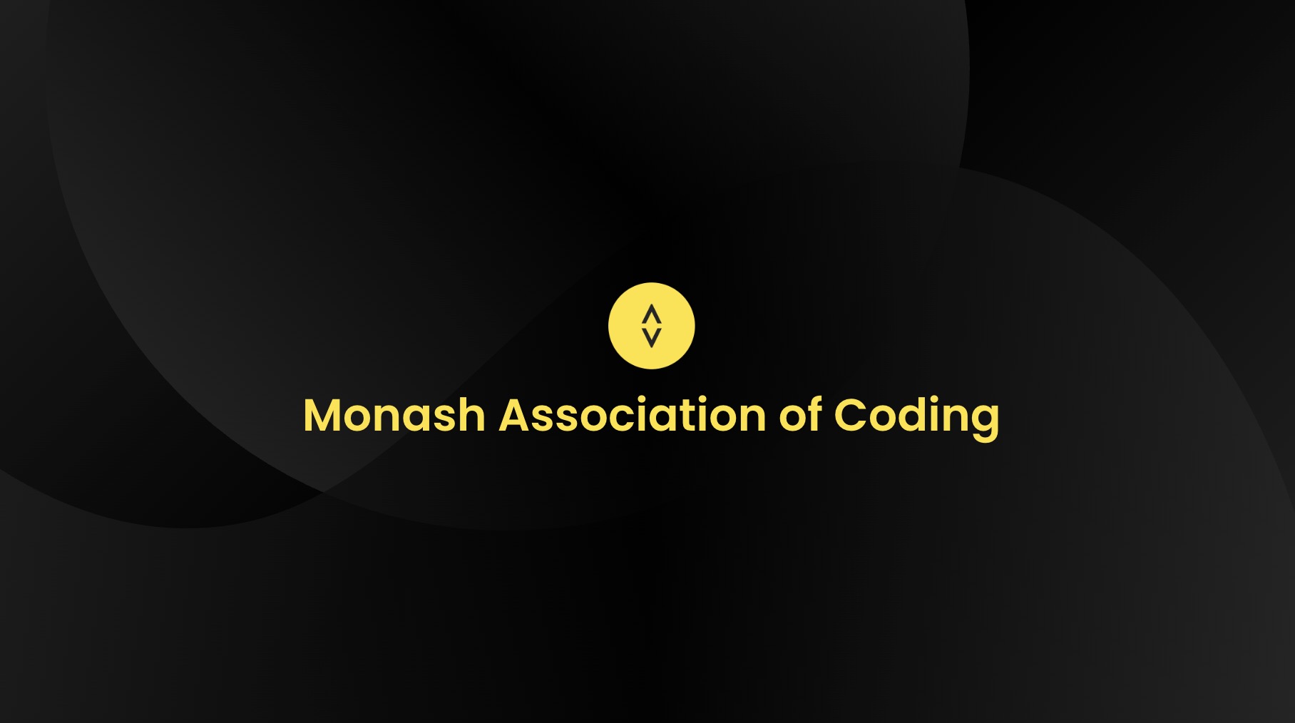 Discovery splash banner for MAC (Monash Association of Coding) Discord server