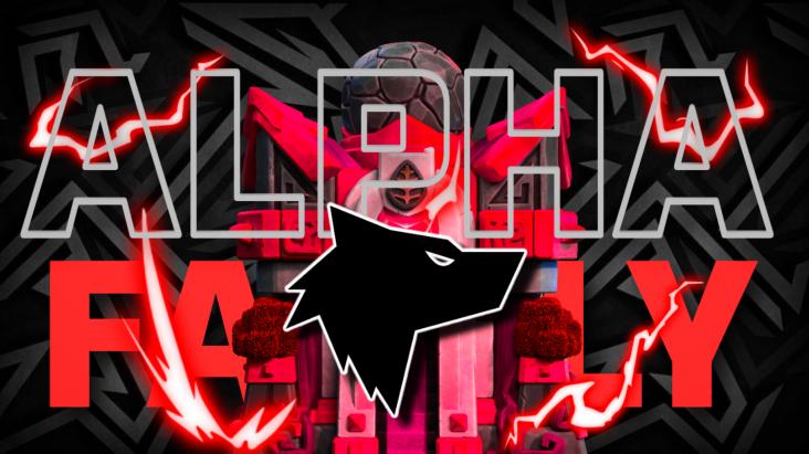 Discovery splash banner for Alpha Family™ Discord server