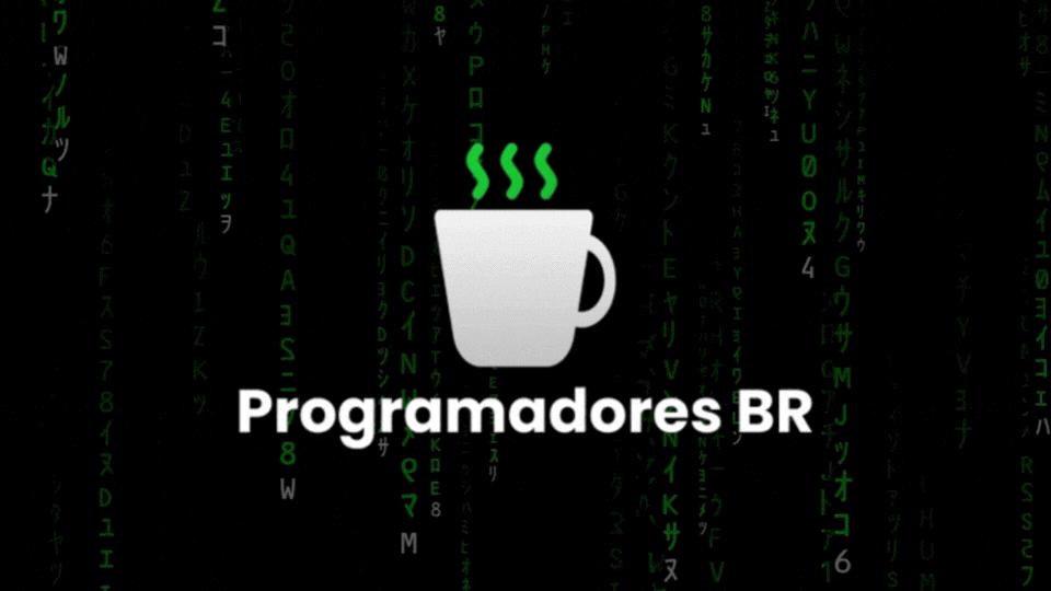 Discovery splash banner for Programadores BR #40k Discord server