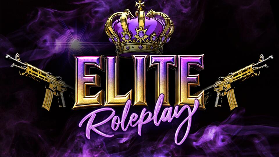Discovery splash banner for Elite RP Discord server