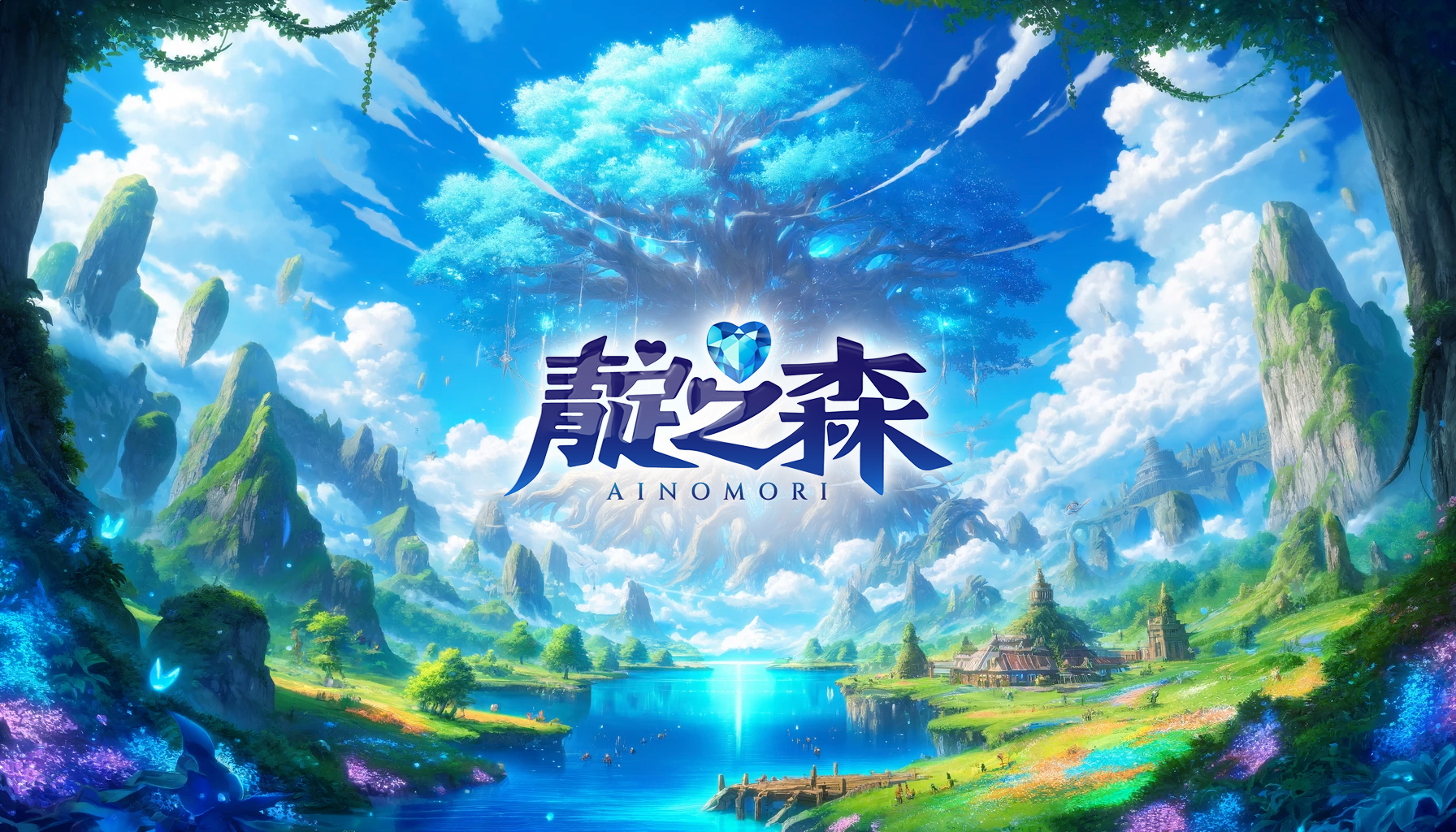 Discovery splash banner for 靛之森 Ainomori Discord server