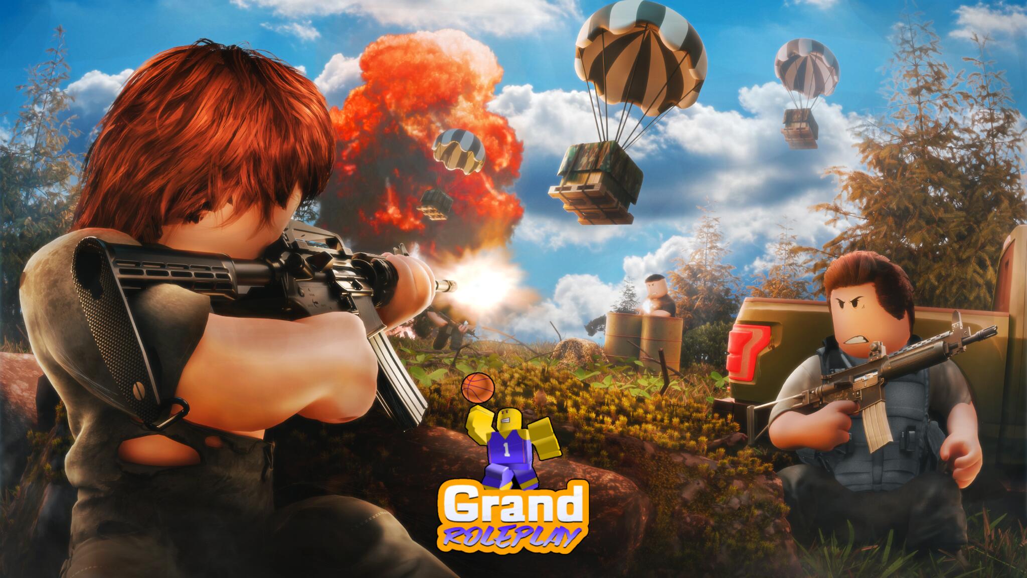 Discovery splash banner for Grand Roleplay Discord server