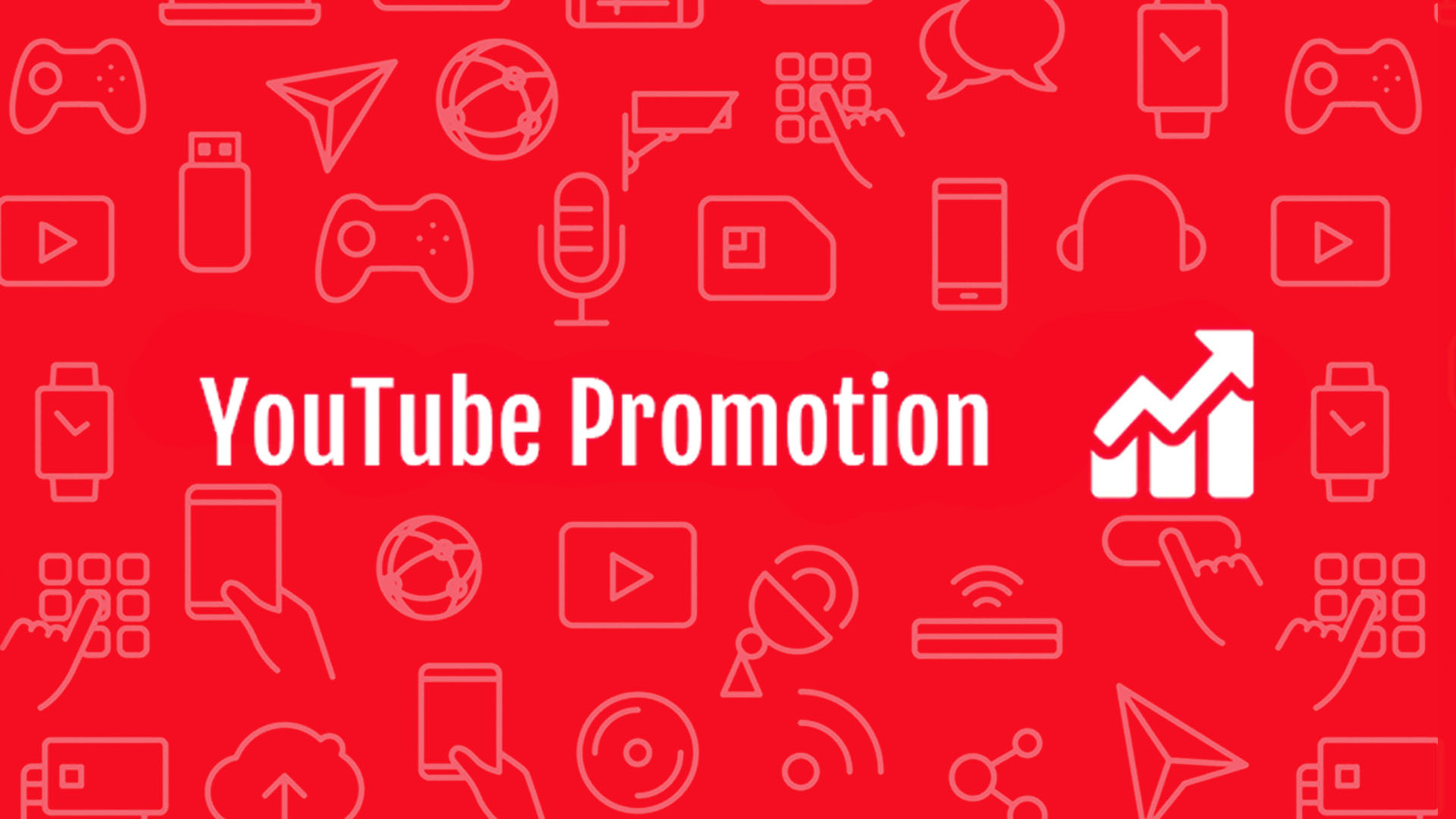 Discovery splash banner for YouTube Promotion - Share Your Content and Grow! Discord server