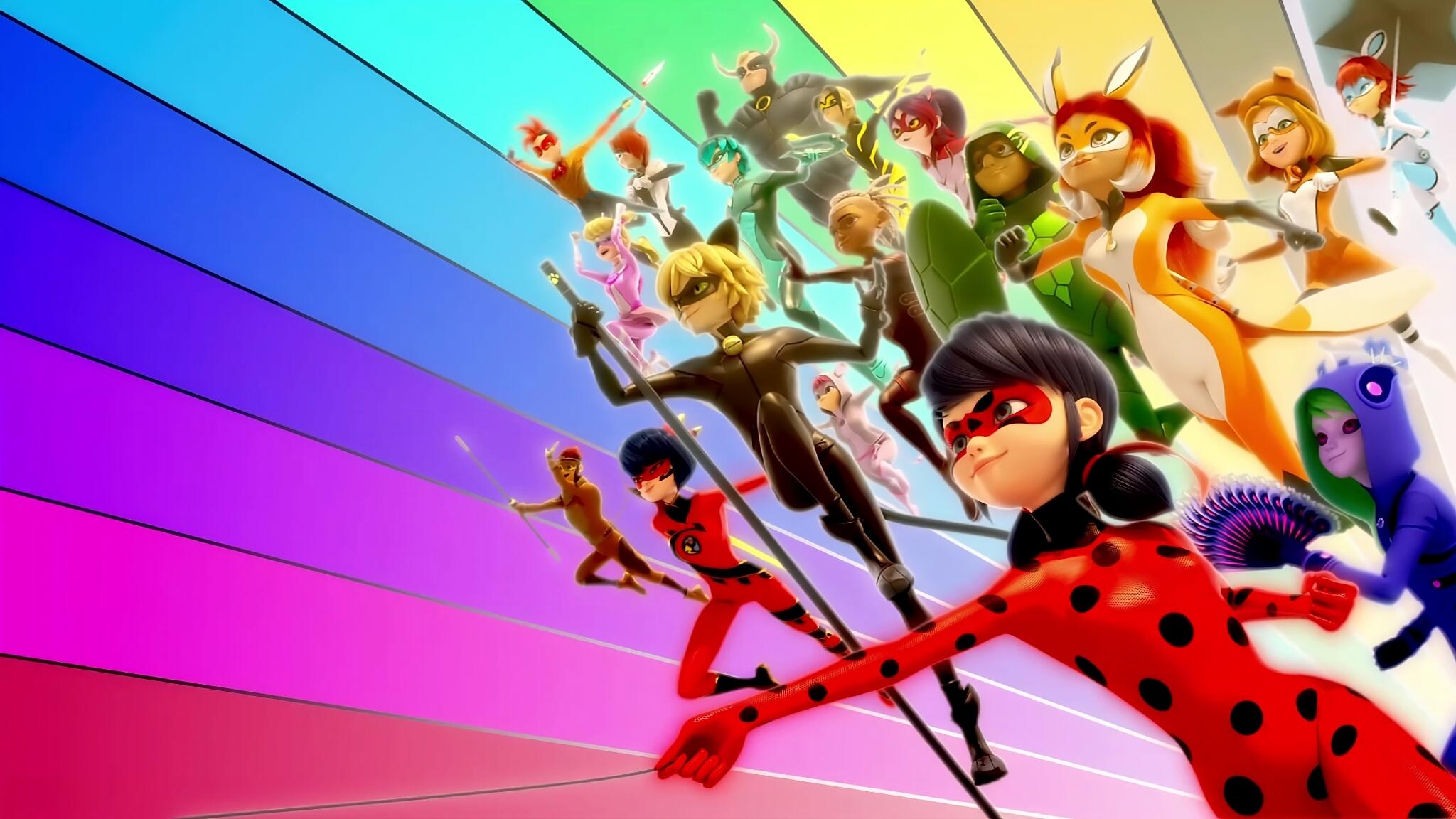 Discovery splash banner for 🐞 Miraculous Ladybug 🐾 Discord server