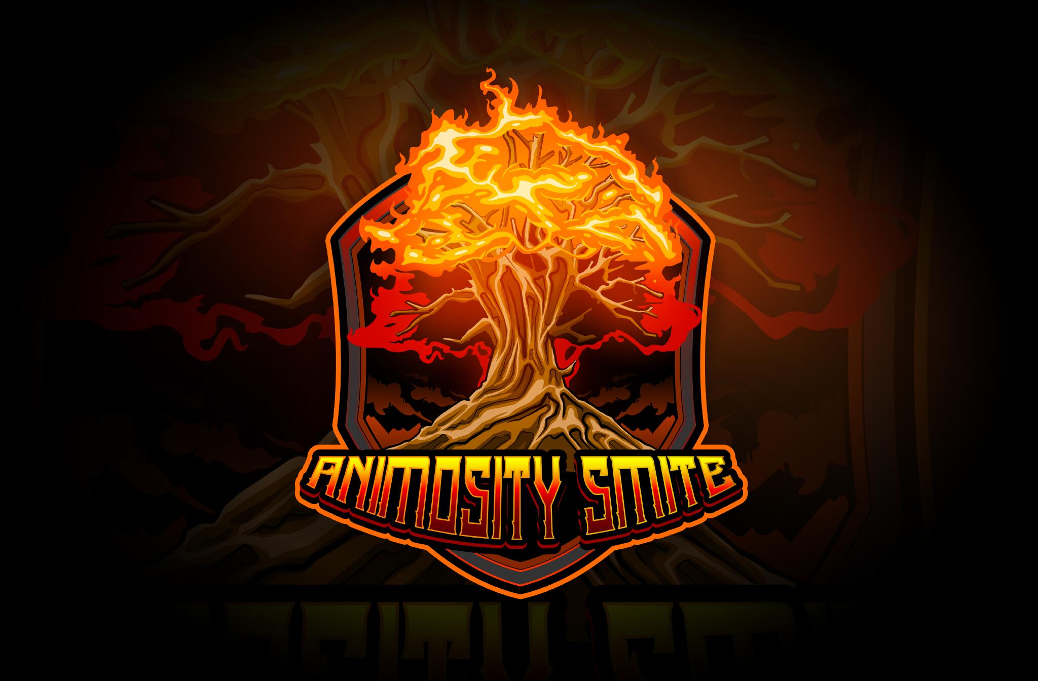 Discovery splash banner for Animosity Amateur Smite League Discord server