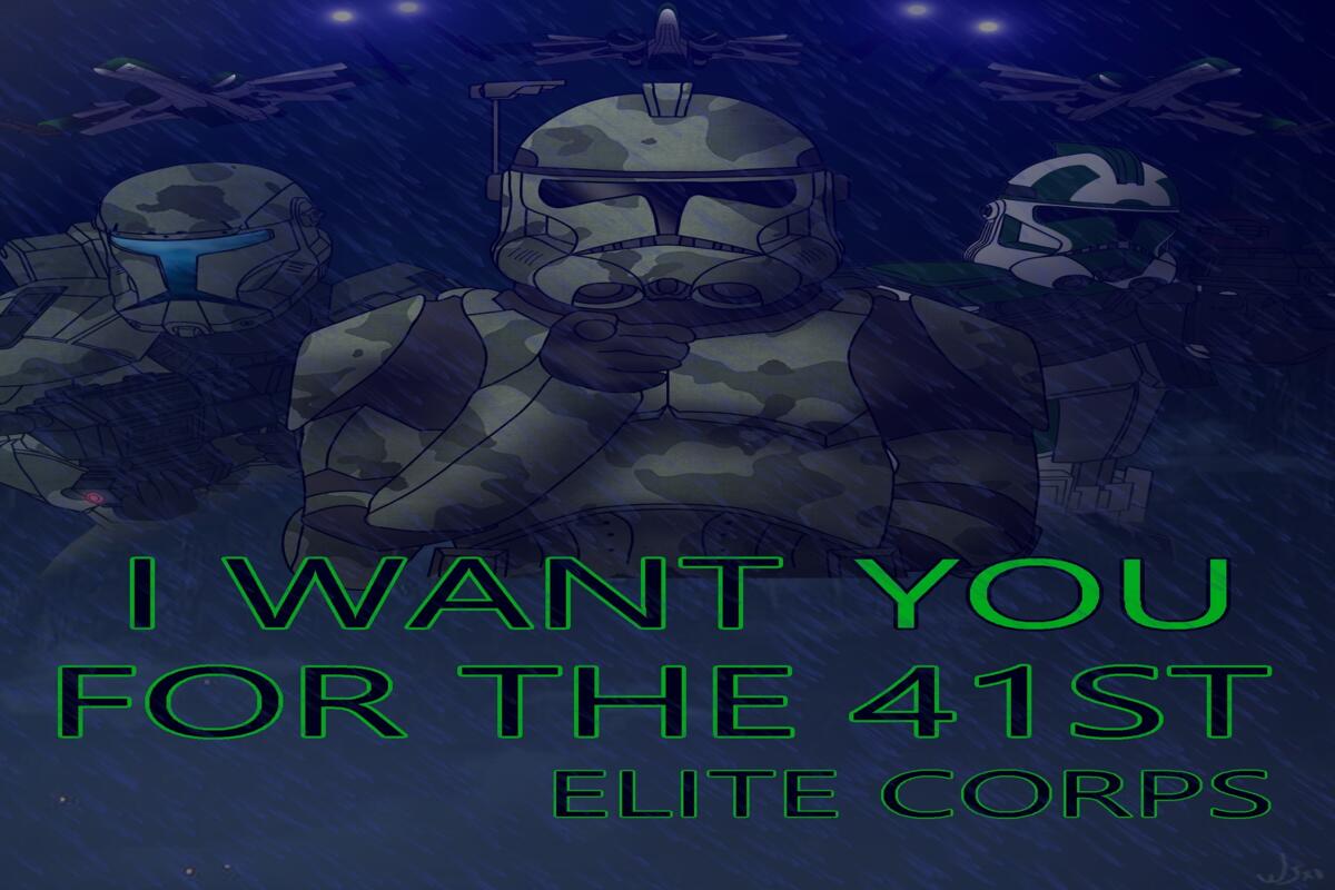 Discovery splash banner for Geetsly's 41st Elite Corps Discord server