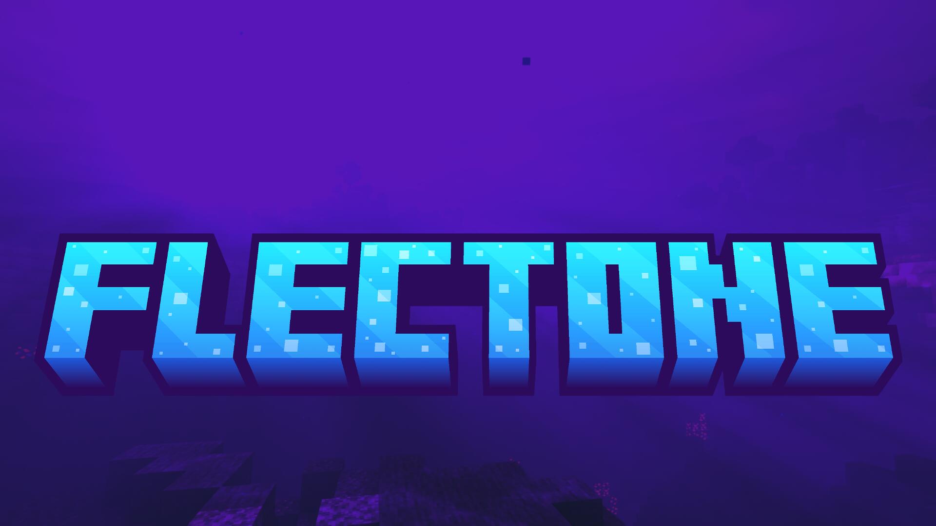 Discovery splash banner for Flectone Discord server