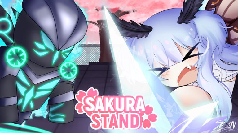 Discovery splash banner for Sakura Stands Community Discord server