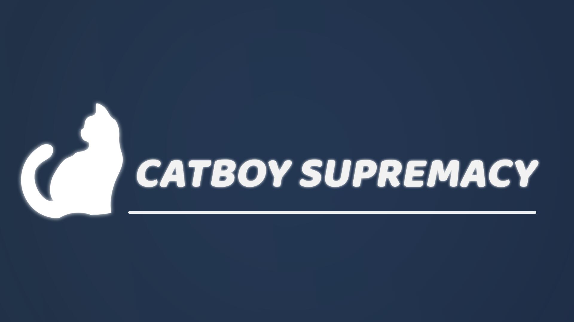 Discovery splash banner for Catboy Supremacy Discord server
