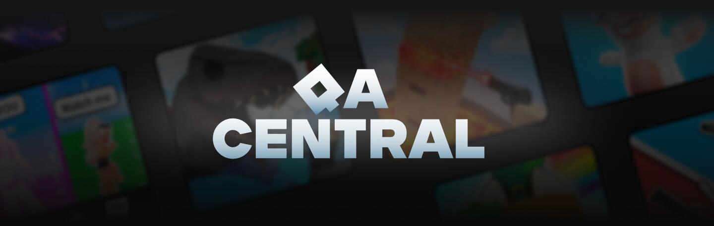 Discovery splash banner for QA Central Discord server