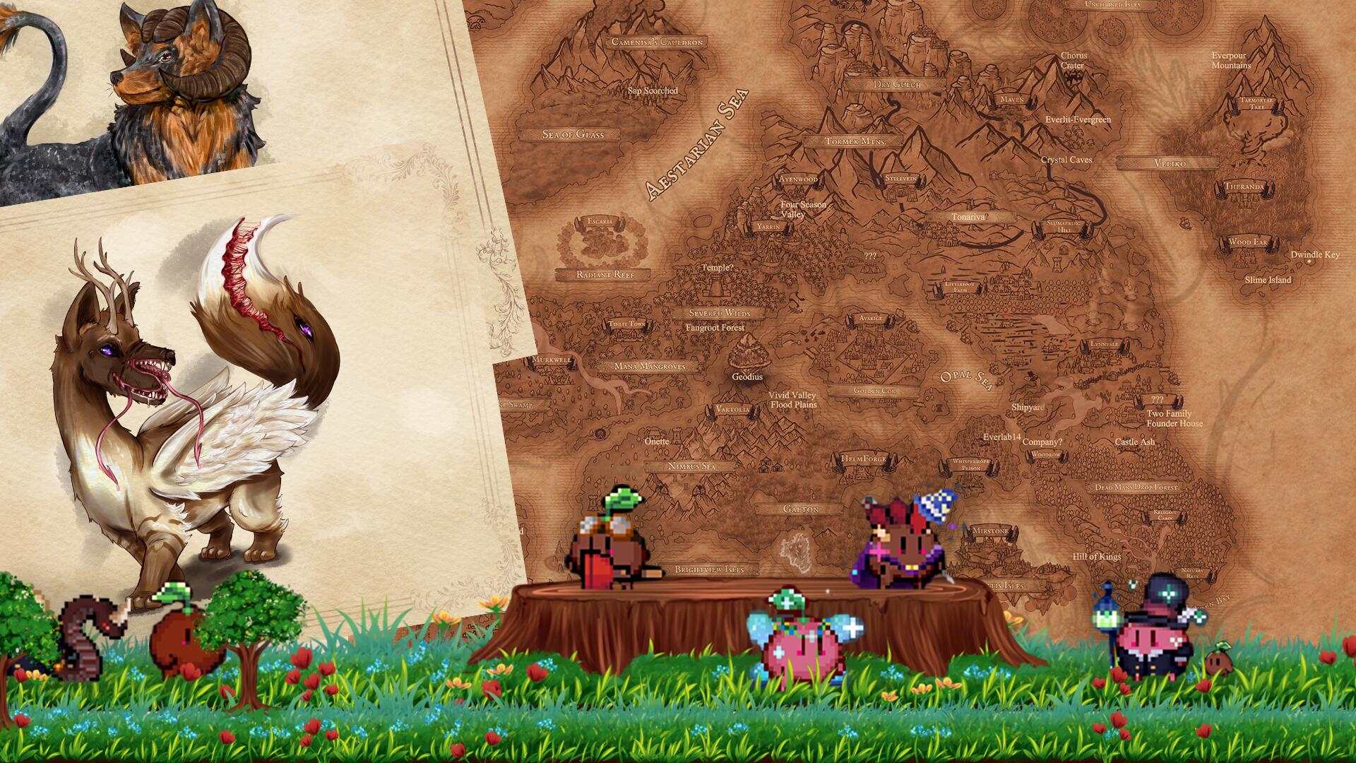 Discovery splash banner for CatchyCantrips Discord server