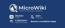 Discovery splash banner for MicroWiki Community Discord server